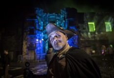 Well...hello, ladies! The Hangman at Stirling Council's FIRST Hallowe'en Lantern Parade, 2 November 2019 (Photo Courtesy of Stirling Council)